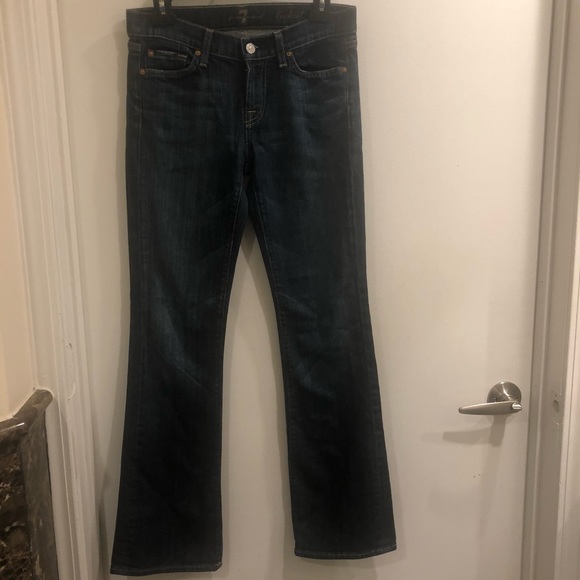 7 for all Mankind Bootcut Jeans- size 26 - Picture 2 of 3